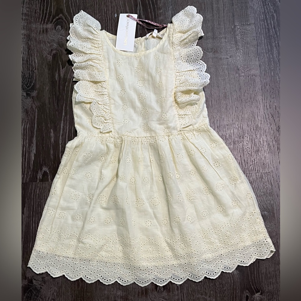 LoveShackFancy Sylvie Pisco Dress**Size 4-5,5-6***$235